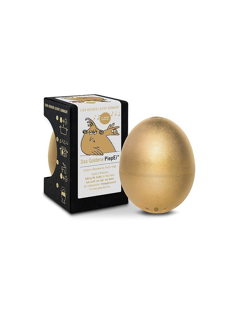 BRAINSTREAM Küchentimer - PiepEi Gold gold
