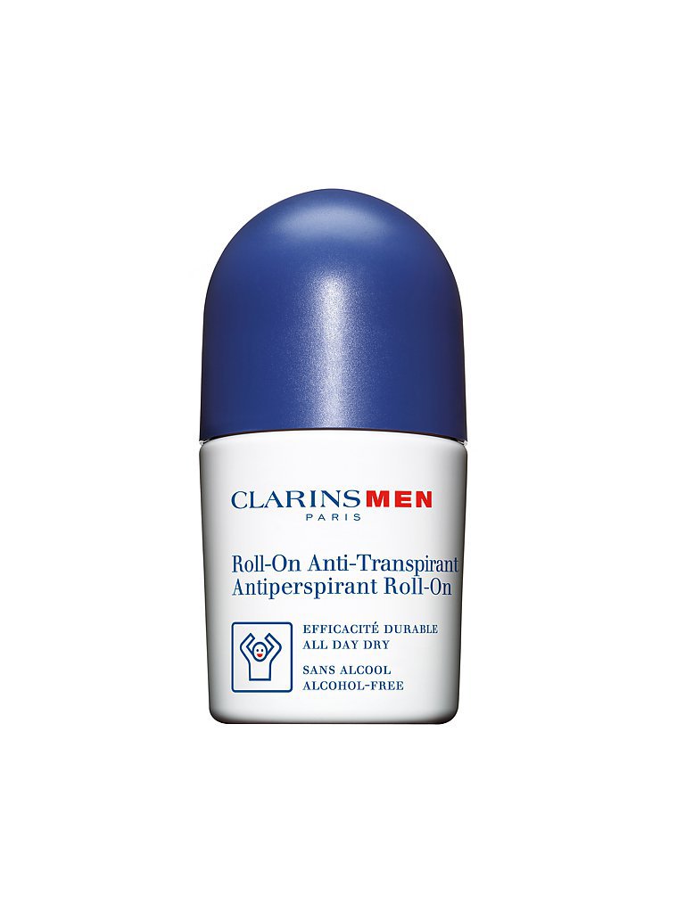 CLARINS Men - Antiperspirant Déo Roll on - Anti-Perspirant, ohne Alkohol  50ml