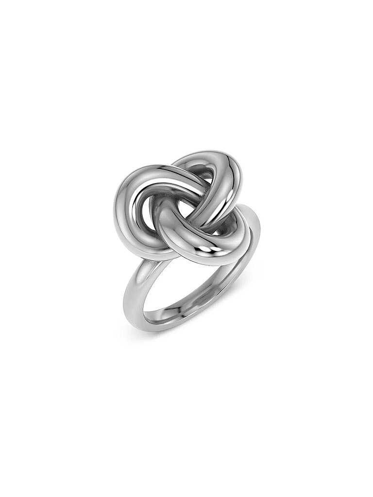 EDBLAD Ring INFINITY KNOT RING Large Steel  silber | S