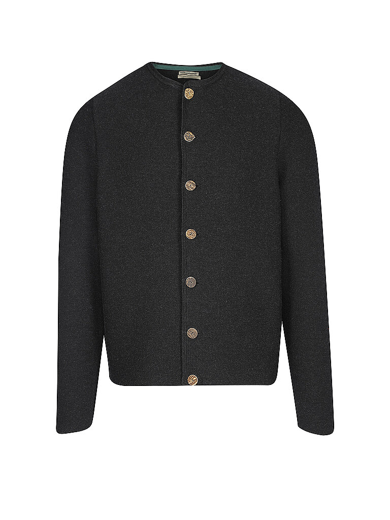 GOTTSEIDANK Trachten Strickjacke  Anselm schwarz | S