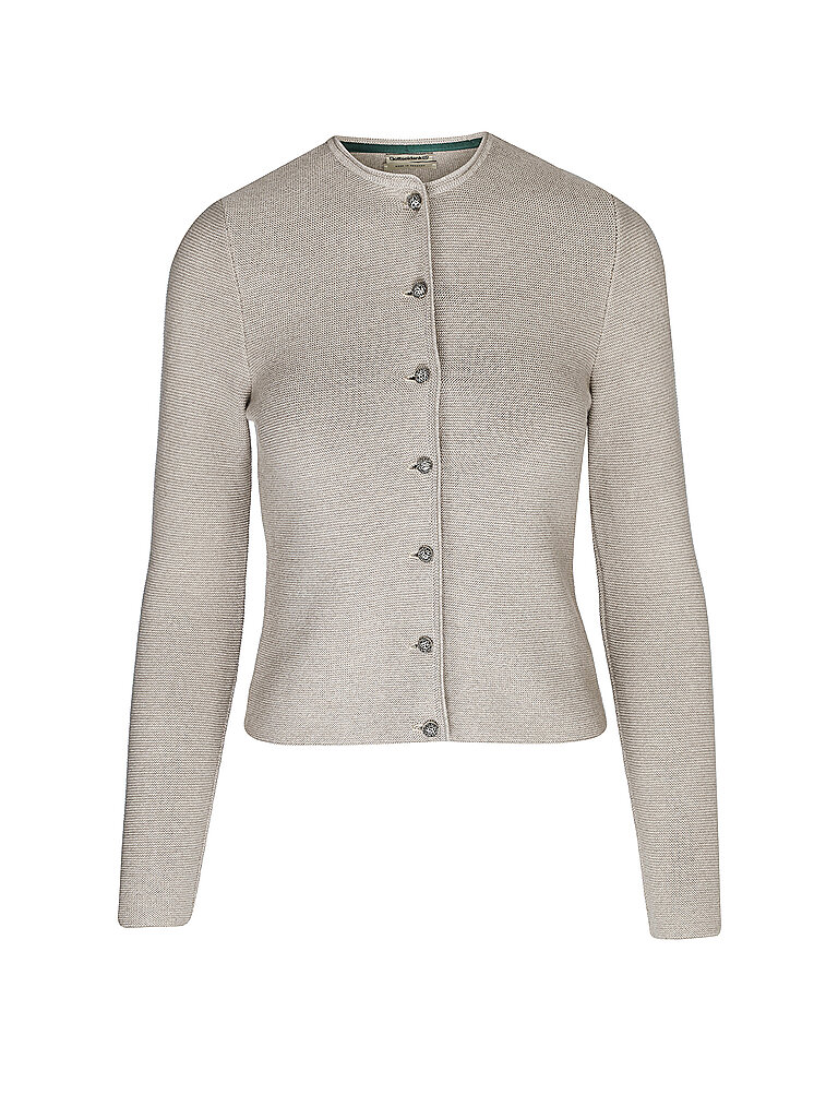 GOTTSEIDANK Trachten Strickjacke ALOISIA creme | XXL