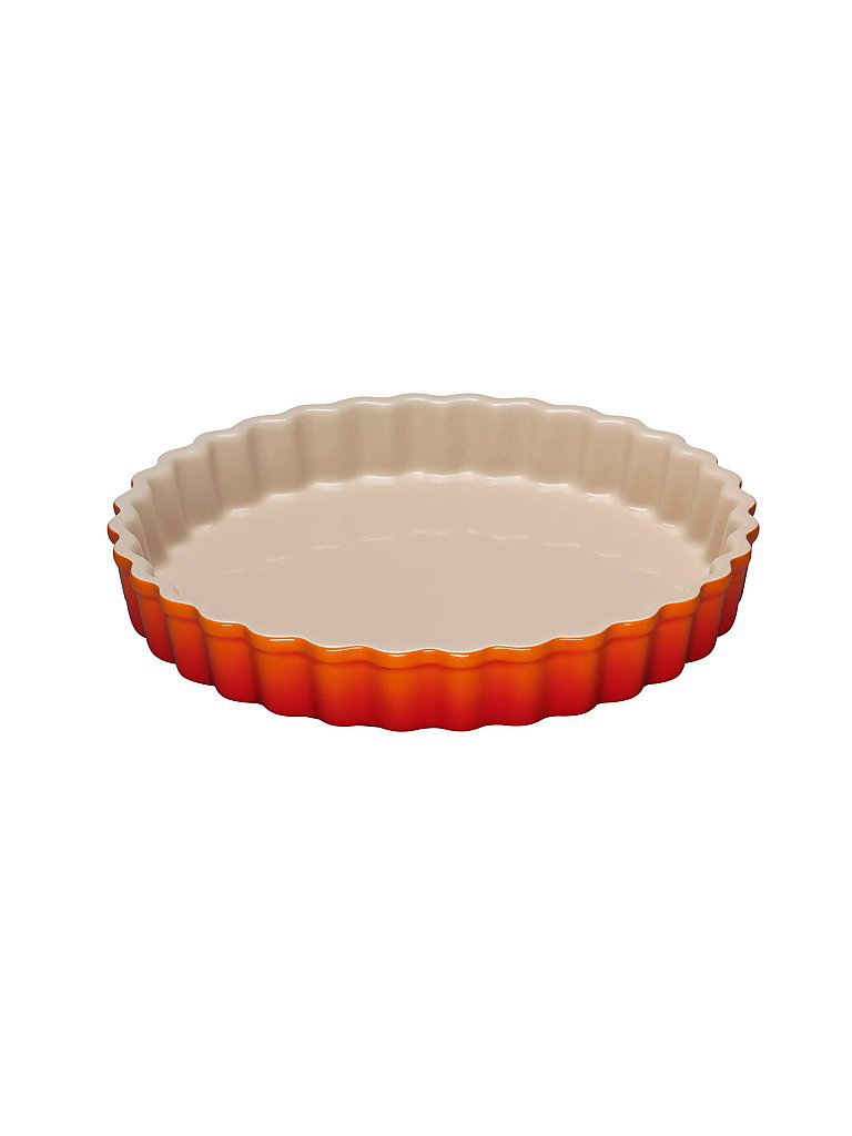 LE CREUSET Tarteform Poterie 28cm/2,1l (Ofenrot) orange