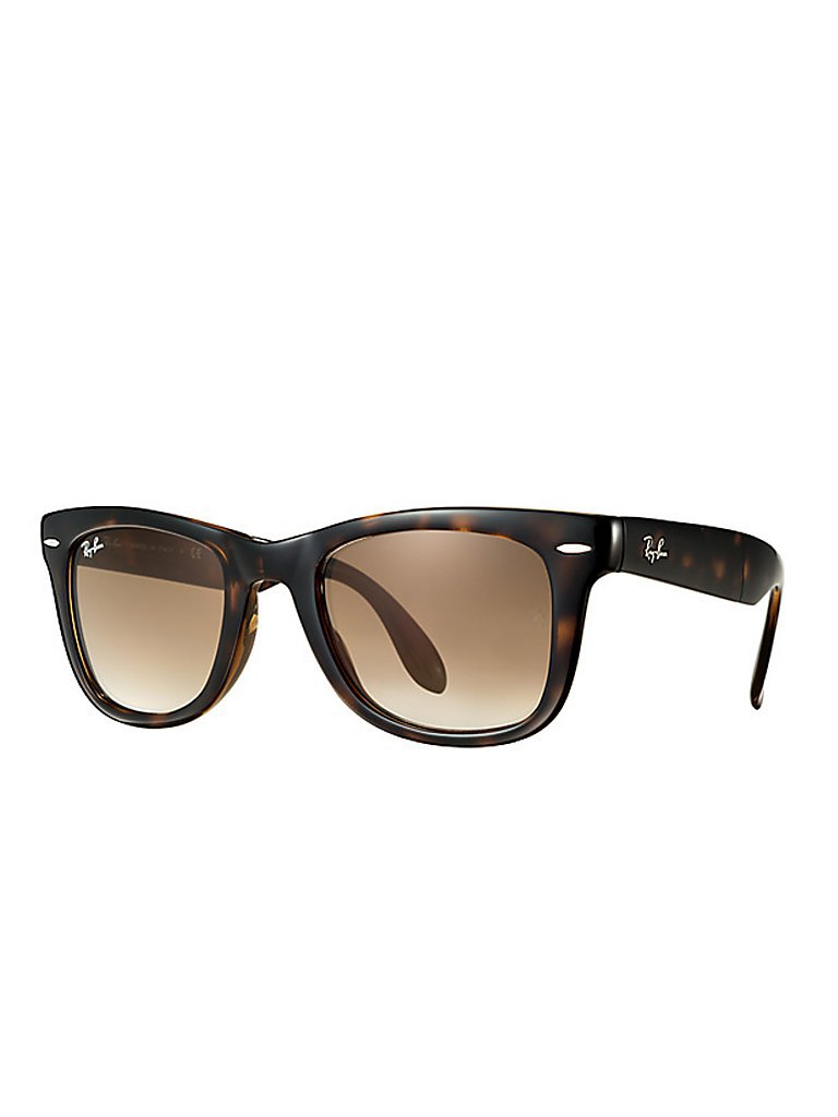 RAY BAN Sonnenbrille Wayfarer Folding 4105/54 braun