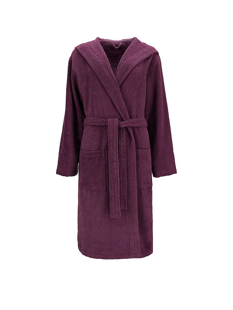 VOSSEN Unisex Bademantel SAMU Elderberry beere | XS