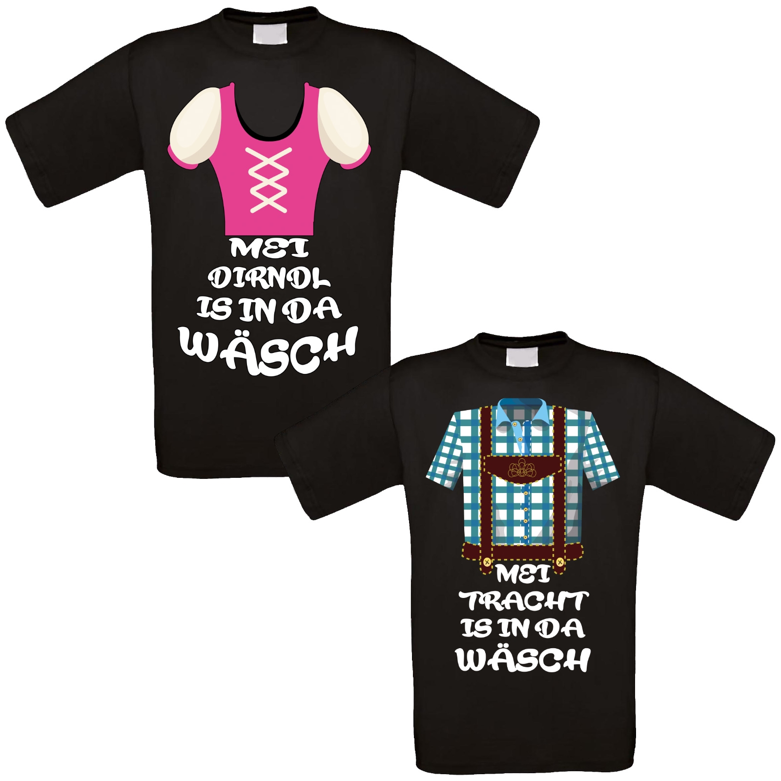 Party- und Funshirt Modell: In da Wäsch