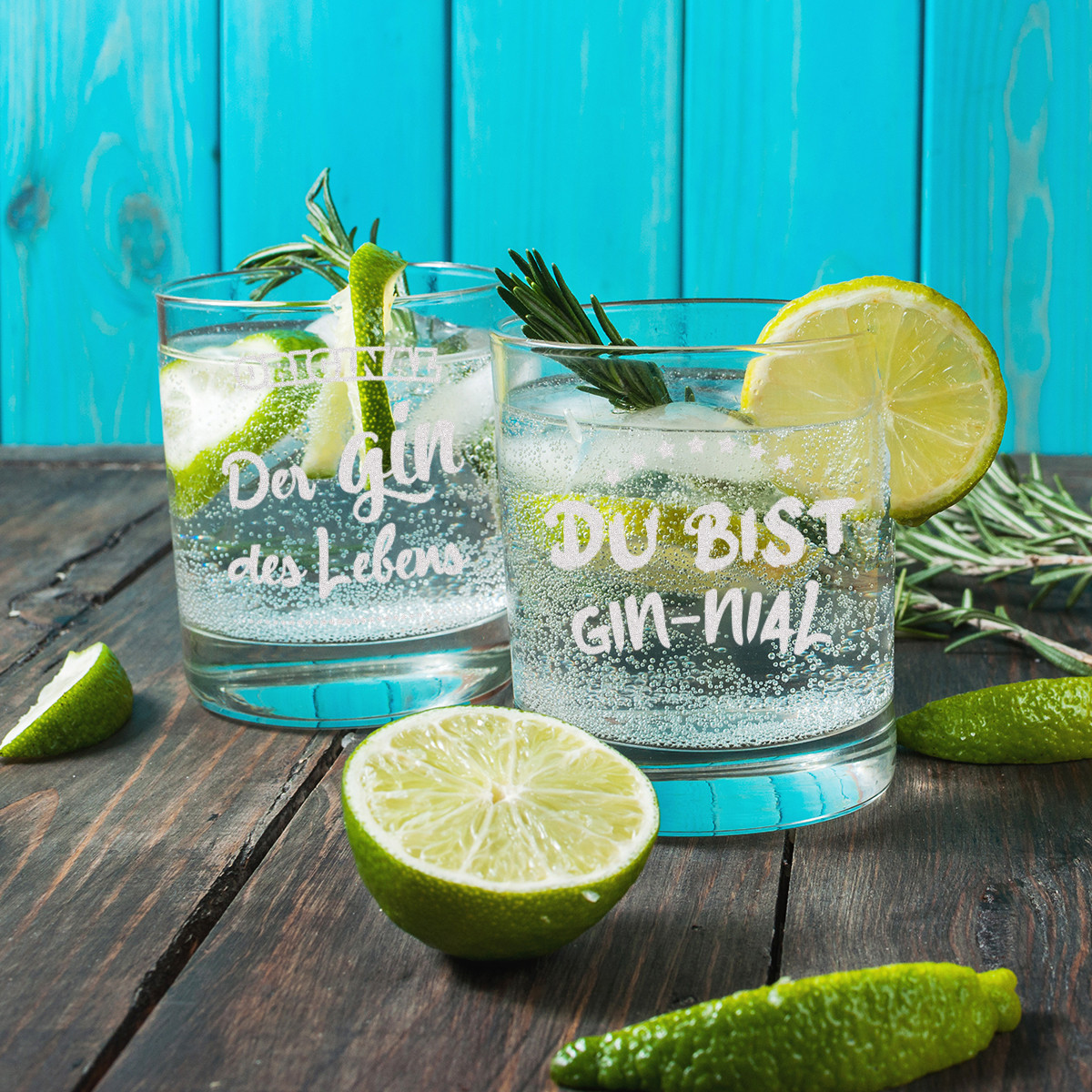 Ginglas 2er-Set mit Spr?chen