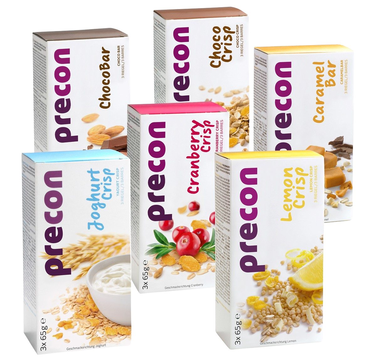 Precon Diät - Riegel-Probier-Paket (7 Artikel)