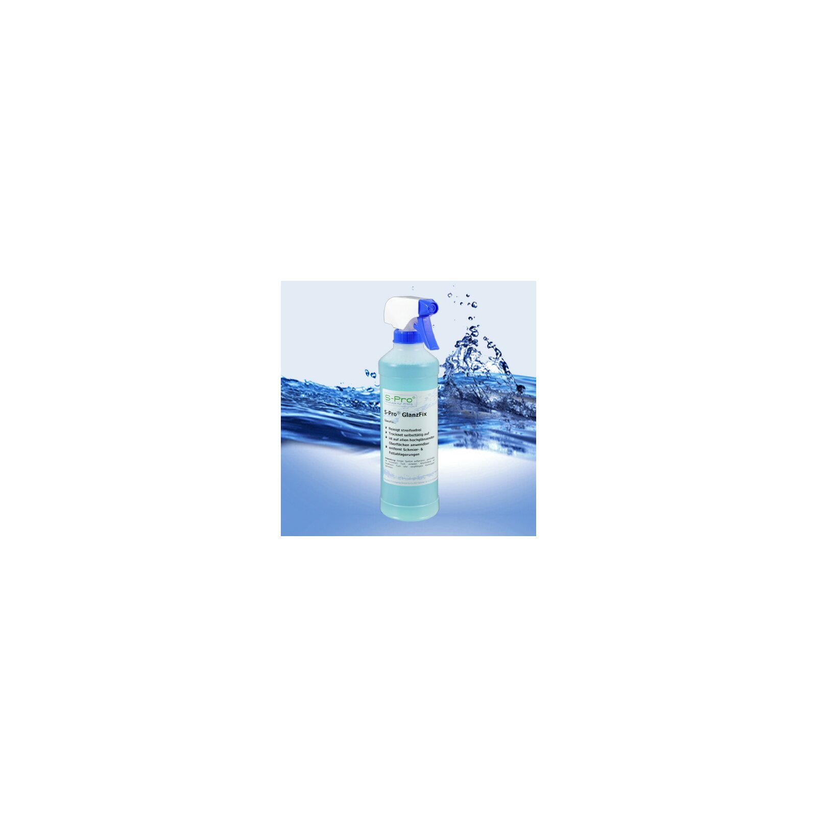 S-Pro GlanzFix Glas & Fensterreiniger 500ml