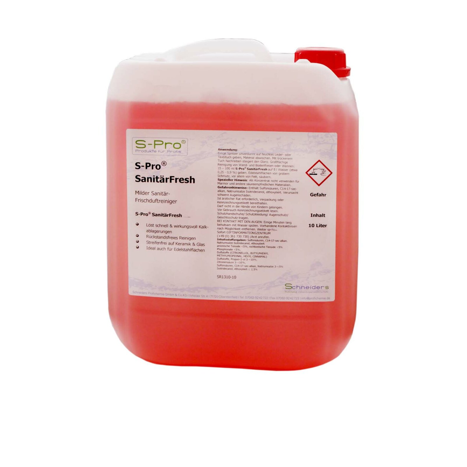 S-Pro SanitärFresh 10Liter Kanister
