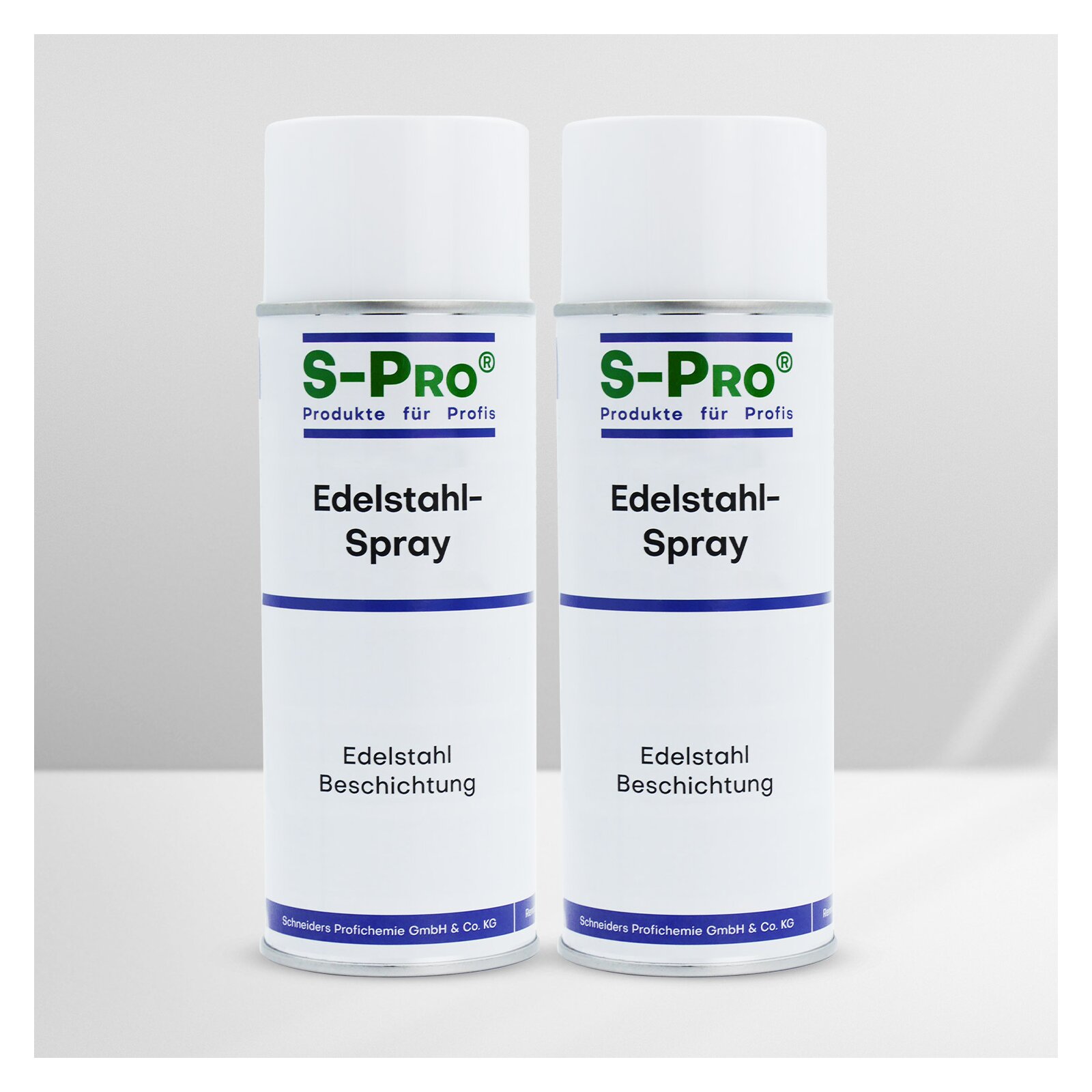 S-Pro Edelstahl-Spray 2 Dosen-Set