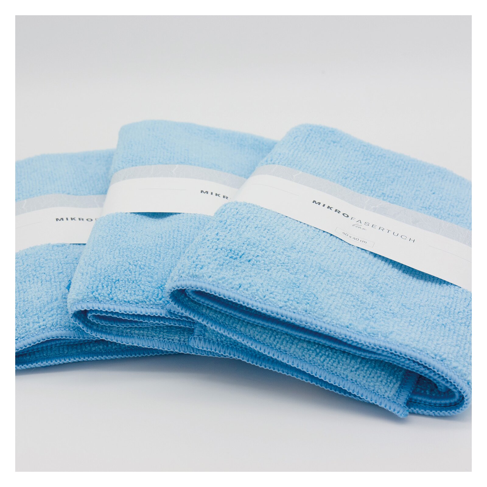 S-Pro® Mikrofasertuch Blau 3 Stück (Set)