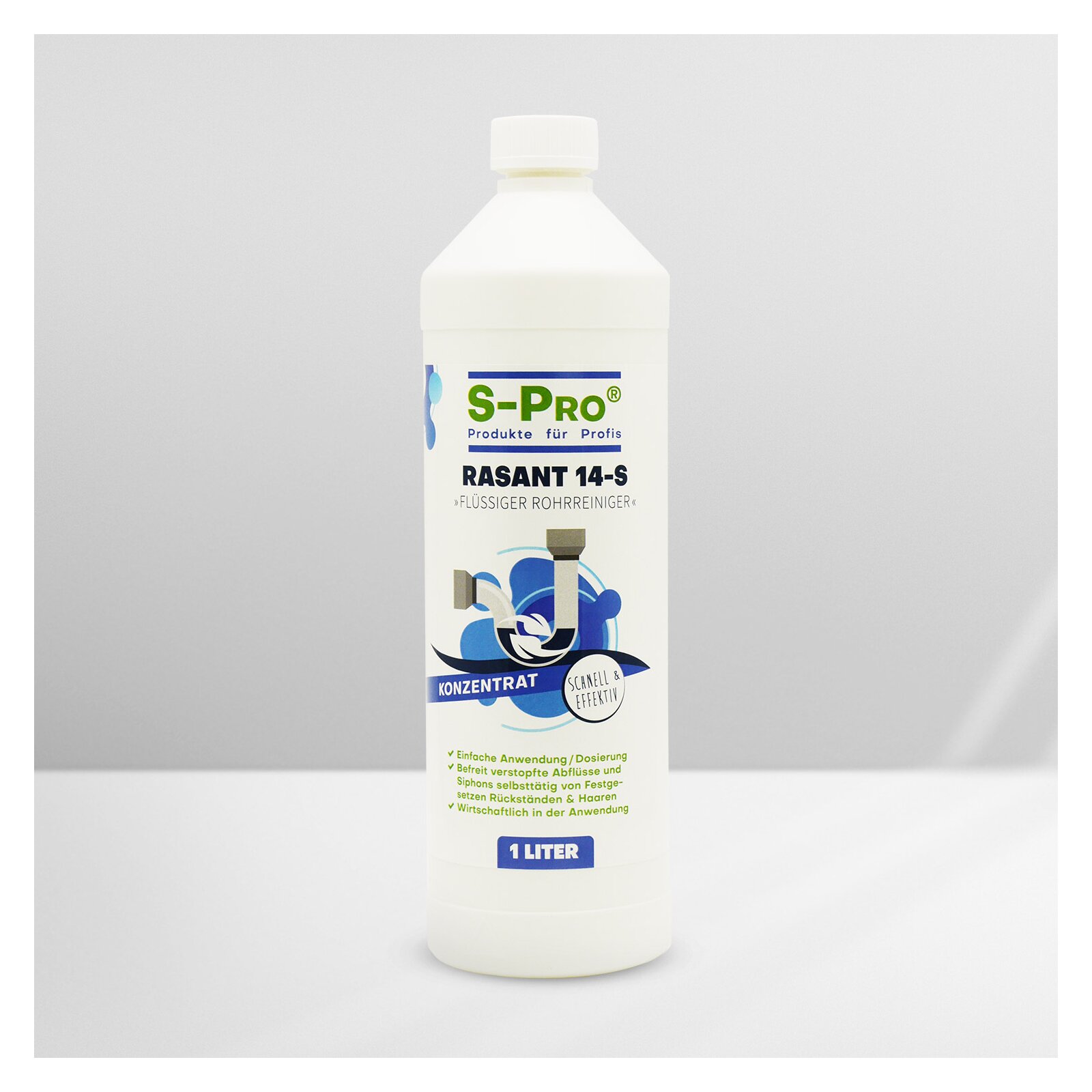 S-Pro Rasant 14-S Rohrreiniger 1Liter