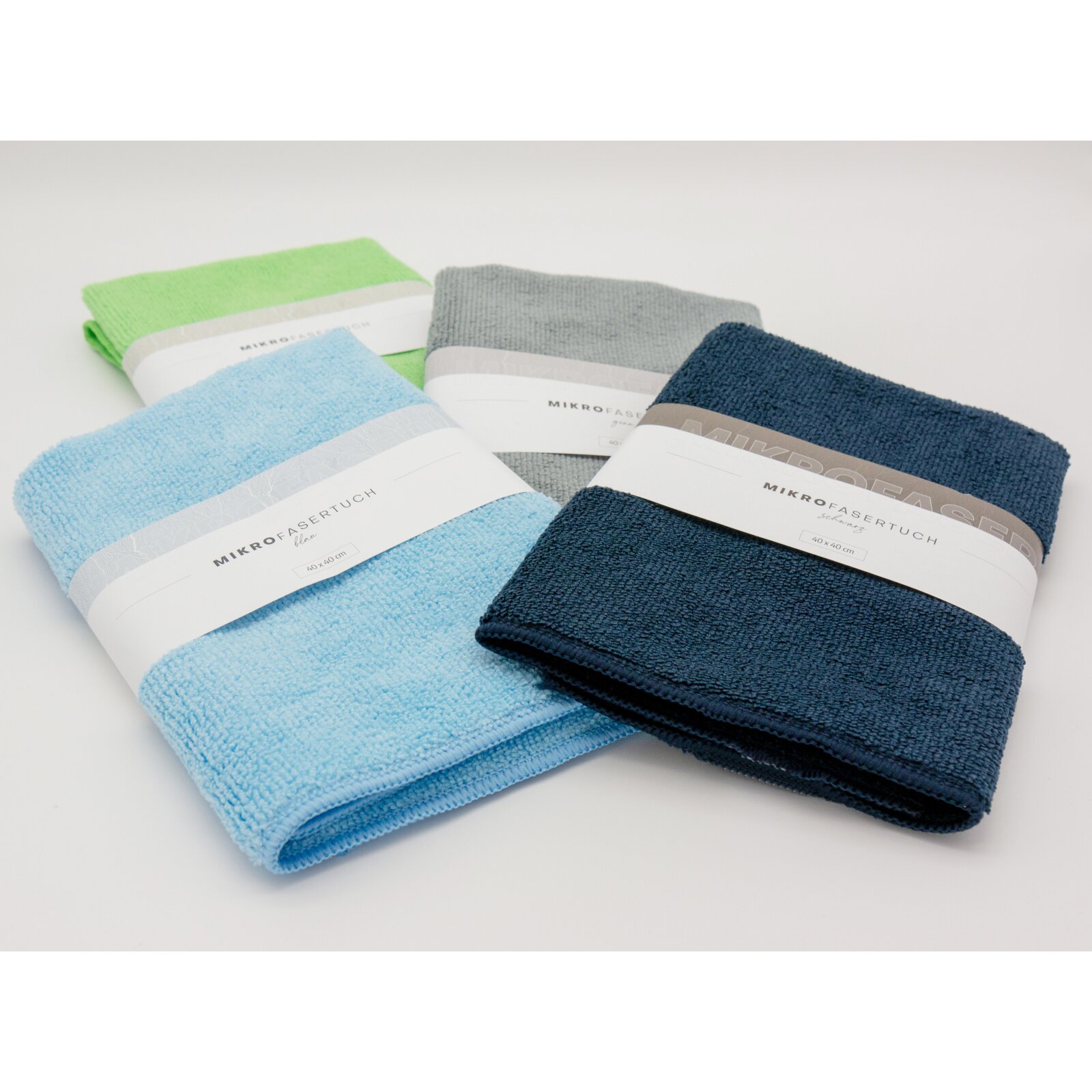 S-Pro® Mikrofasertuch Mix (Bunt) 4 Stück (Set)