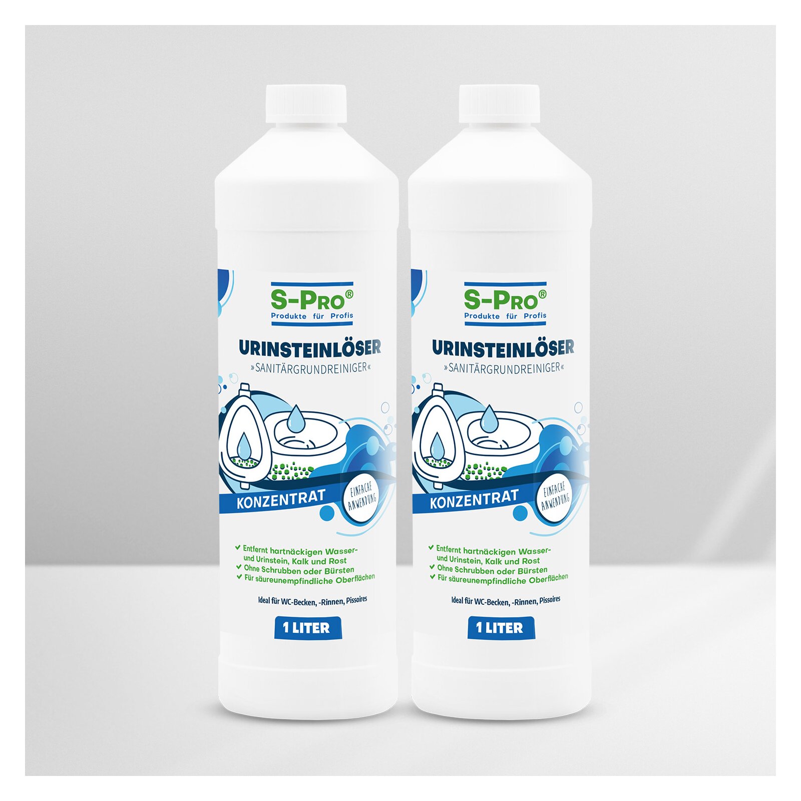 S-Pro® Urinsteinlöser 2 x 1L Flasche