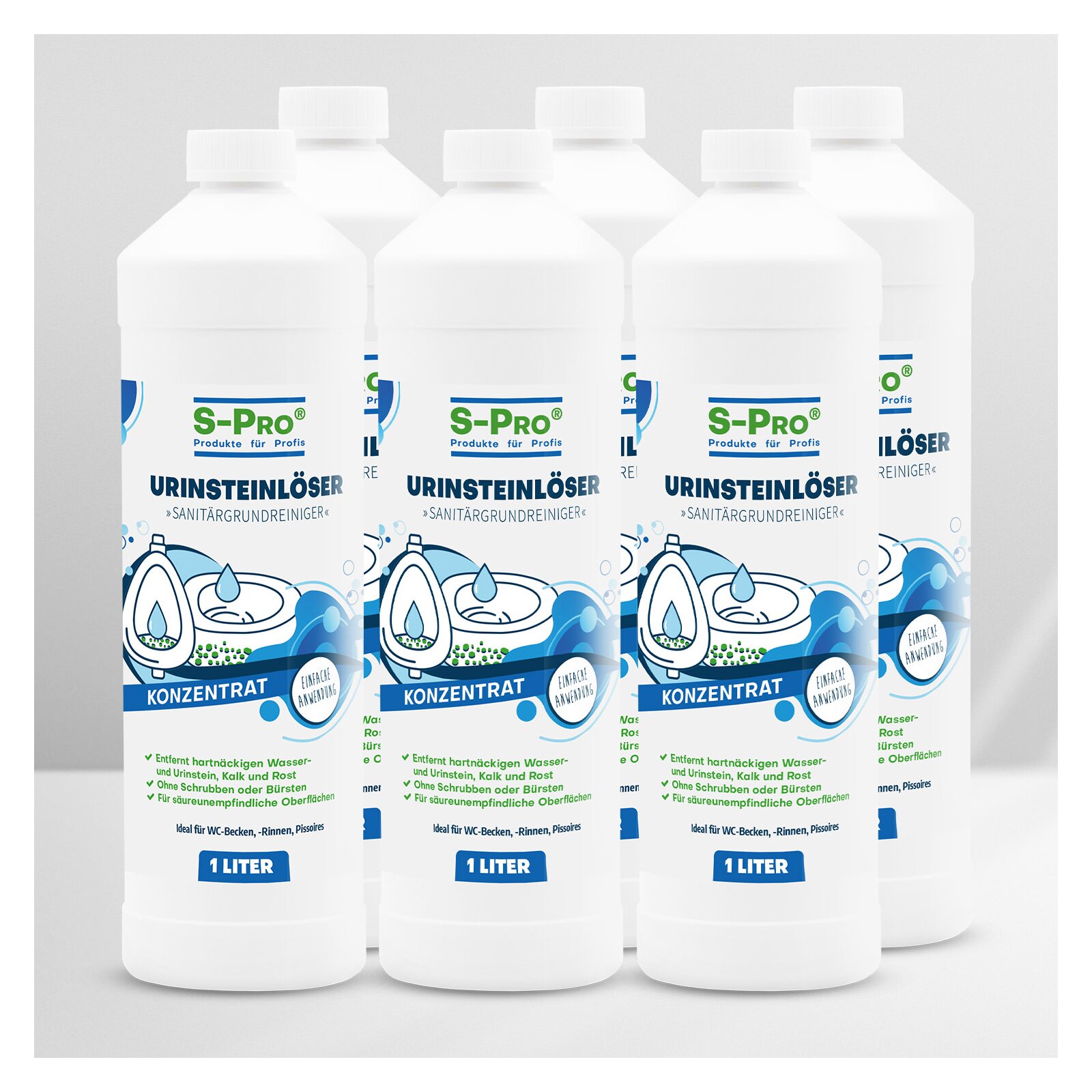 S-Pro® Urinsteinlöser 6 x 1L Flasche