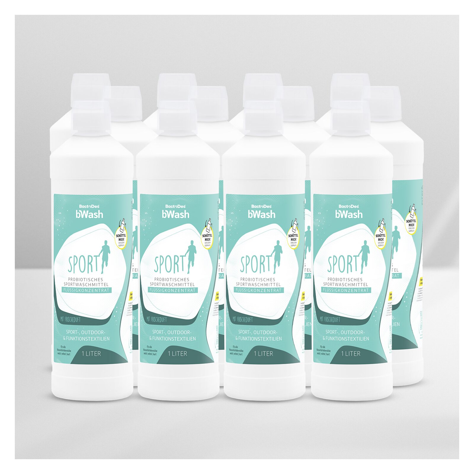 BactoDes® bWash Sport Flüssigkonzentrat 12 x 1 Liter