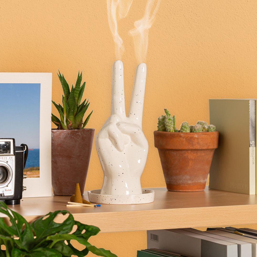 Peace & Love Weihrauchbrenner, Weihnachtsgeschenk, Geburtstagsgeschenk, Geschenke für Frauen, Geschenke für Freundin, Geschenk für Schwester, Geschenk für Mama, Geschenk, Geschenkidee