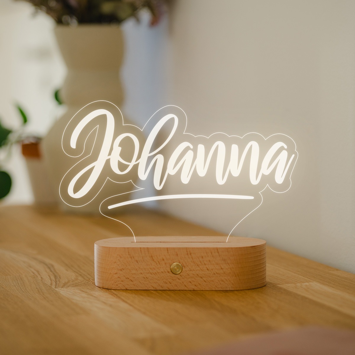 Personalisierbare LED-Lampe mit Name, Geschenke für Frauen, Geschenke für Freundin, Geschenk für Schwester, Romantische Geschenke, Hochzeitsgeschenk, Geschenk, Geschenkidee