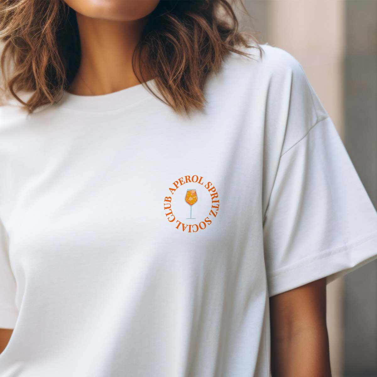 Personalisierbares Aperol T-Shirt, Weihnachtsgeschenk, Geschenke für Frauen, Geschenke für Freundin, Geschenk für Schwester, Geschenk für Mama, Witzige Geschenke, Romantische Geschenke, Hochzeitsgeschenk, Kleine Geschenke, Geschenk, Geschenkidee