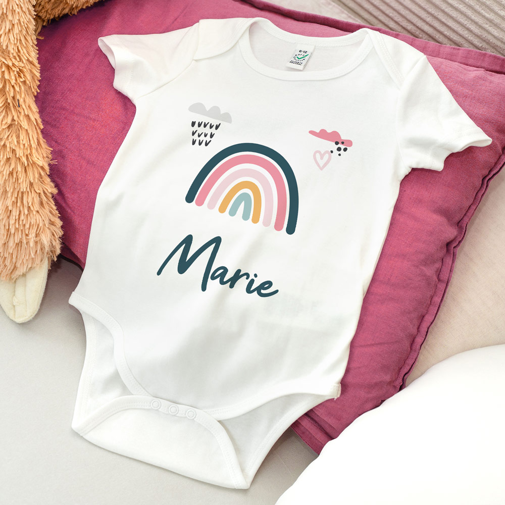 Personalisierbarer Baby Body mit Name, Weihnachtsgeschenk, Fotogeschenk, Kleine Geschenke, Geschenk, Geschenkidee