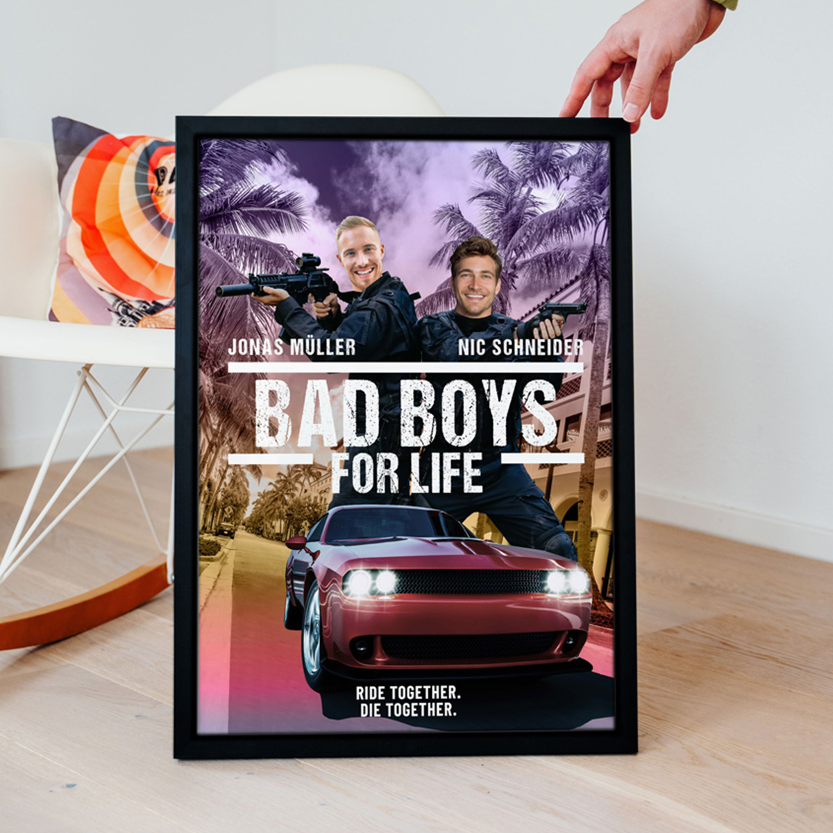 Personalisierbares Bad Boys Poster, Fotogeschenk, Geburtstagsgeschenk, Geschenk für Männer, Geschenk für Freund, Geschenk für Bruder, Romantische Geschenke, Hochzeitsgeschenk, Kleine Geschenke, Geschenk, Geschenkidee