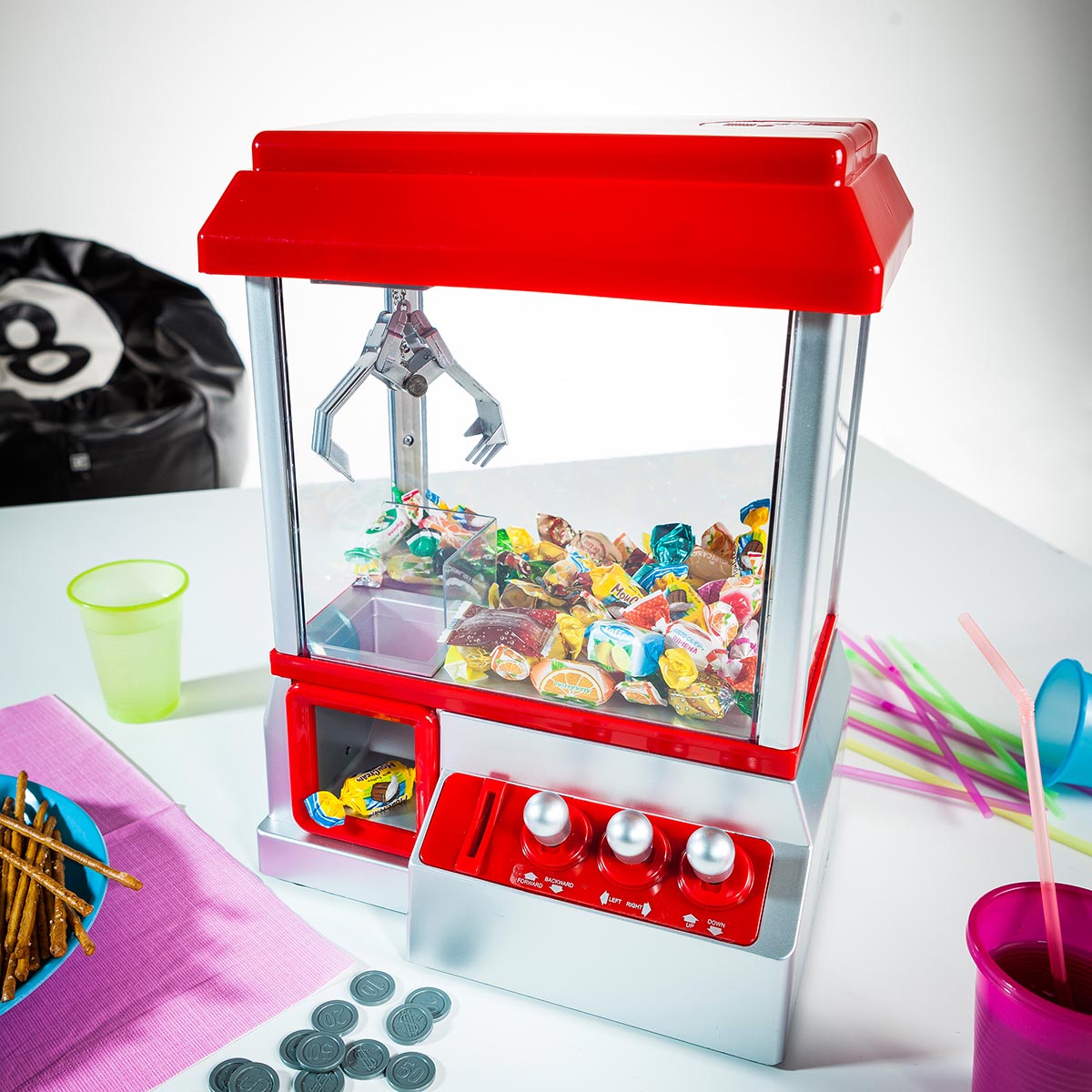 Candy Grabber, Süssigkeitengreifer, Süßigkeitenautomat, Greifautomat, Spiel, Geburtstagsgeschenk, Witzige Geschenke, Kleine Geschenke, Geschenk, Geschenkidee