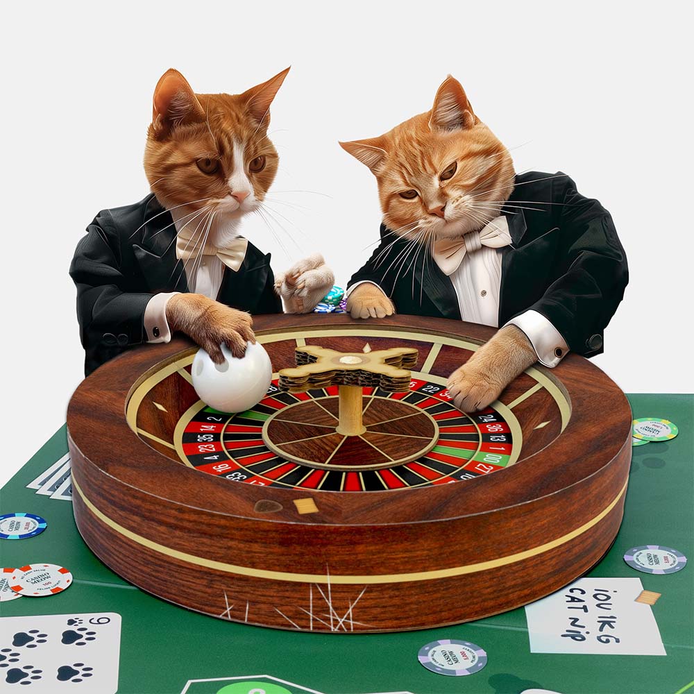 Roulette Katzenspielzeug, Weihnachtsgeschenk, Witzige Geschenke, Romantische Geschenke, Hochzeitsgeschenk, Geschenk, Geschenkidee