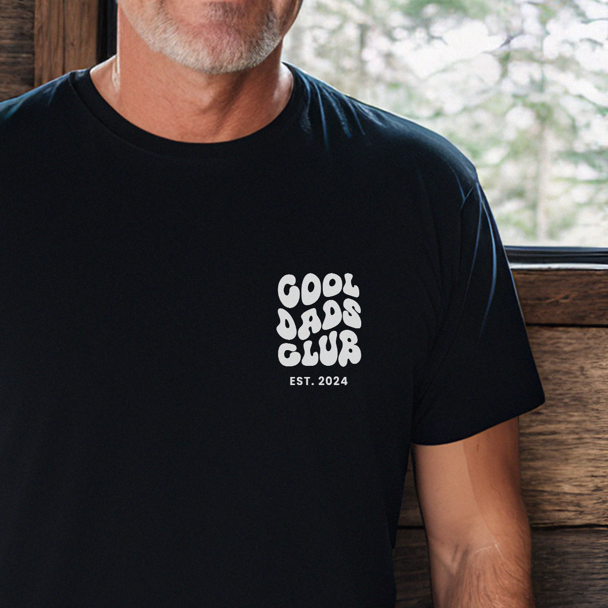 Personalisierbares T-Shirt Cool Moms & Dads Club, Weihnachtsgeschenk, Geburtstagsgeschenk, Geschenk für Männer, Geschenk für Freund, Geschenk für Bruder, Geschenk für Mama, Geschenk für Papa, Witzige Geschenke, Kleine Geschenke, Geschenk, Geschenkidee