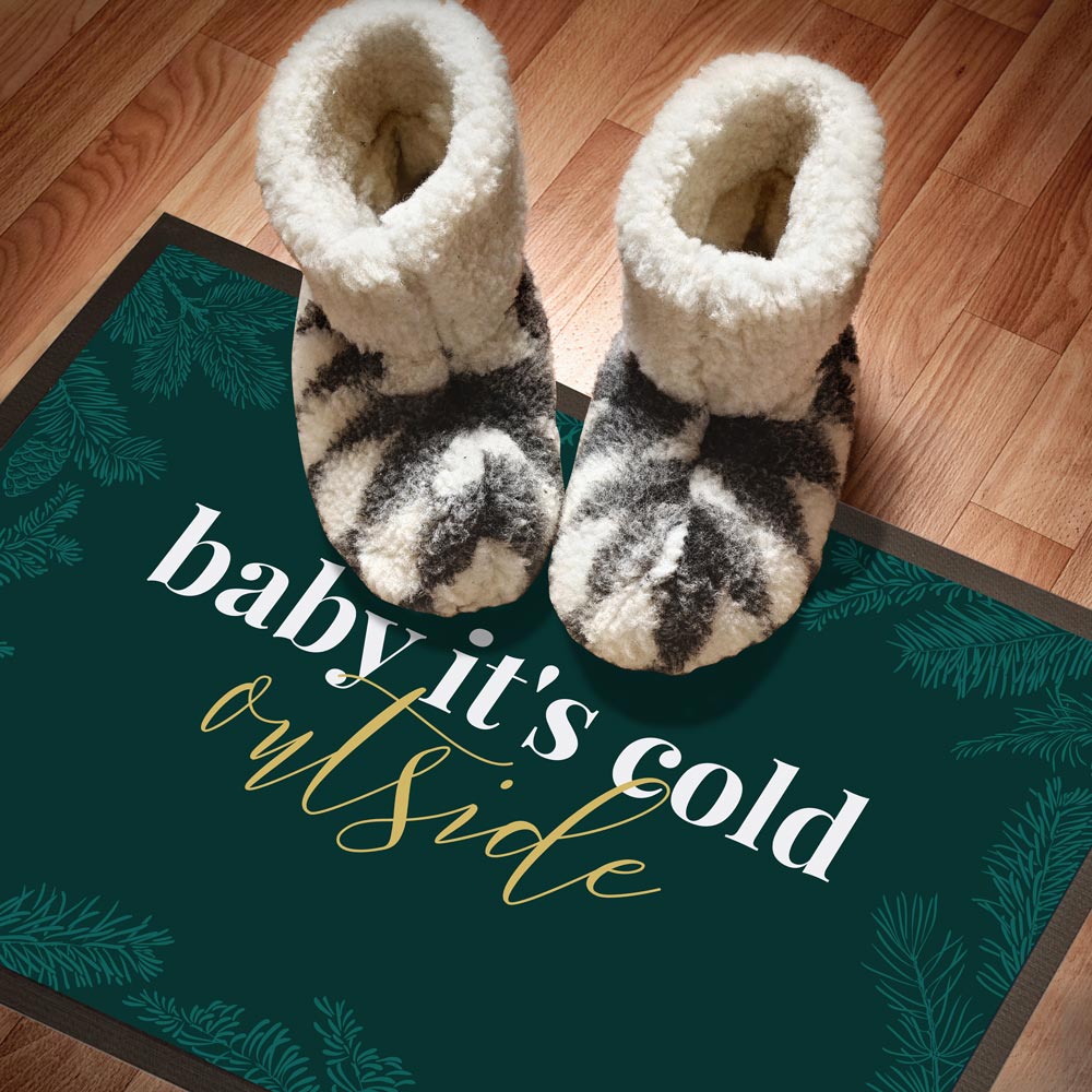 Personalisierbare Fußmatte für Weihnachten, Geschenk, Geschenkidee