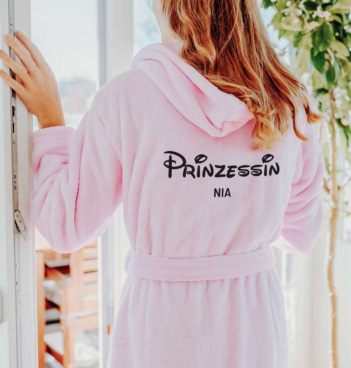 Personalisierbarer Bademantel Prinzessin, Weihnachtsgeschenk, Geburtstagsgeschenk, Geschenke für Frauen, Geschenke für Freundin, Geschenk für Schwester, Geschenk für Mama, Witzige Geschenke, Romantische Geschenke, Hochzeitsgeschenk, Geschenk, Geschenkidee