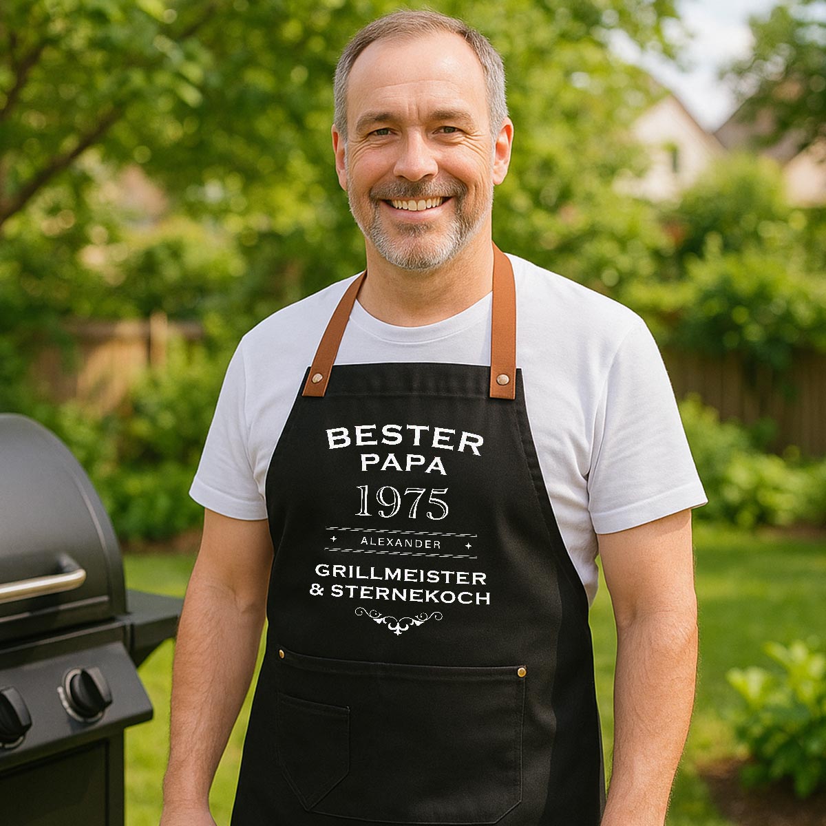 Personalisierbare Schürze Limited Edition, Weihnachtsgeschenk, Geburtstagsgeschenk, Geschenk für Papa, Romantische Geschenke, Hochzeitsgeschenk, Kleine Geschenke, Geschenk, Geschenkidee