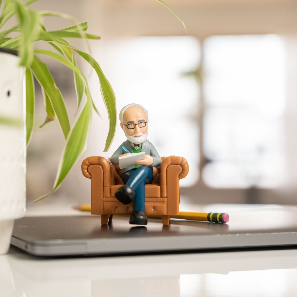 Der Schreibtisch-Therapeut - Deutsch, Romantische Geschenke, Hochzeitsgeschenk, Geschenk, Geschenkidee