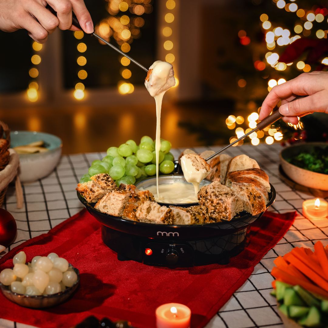 Elektrisches Fondue Set, Weihnachtsgeschenk, Romantische Geschenke, Hochzeitsgeschenk, Geschenk, Geschenkidee