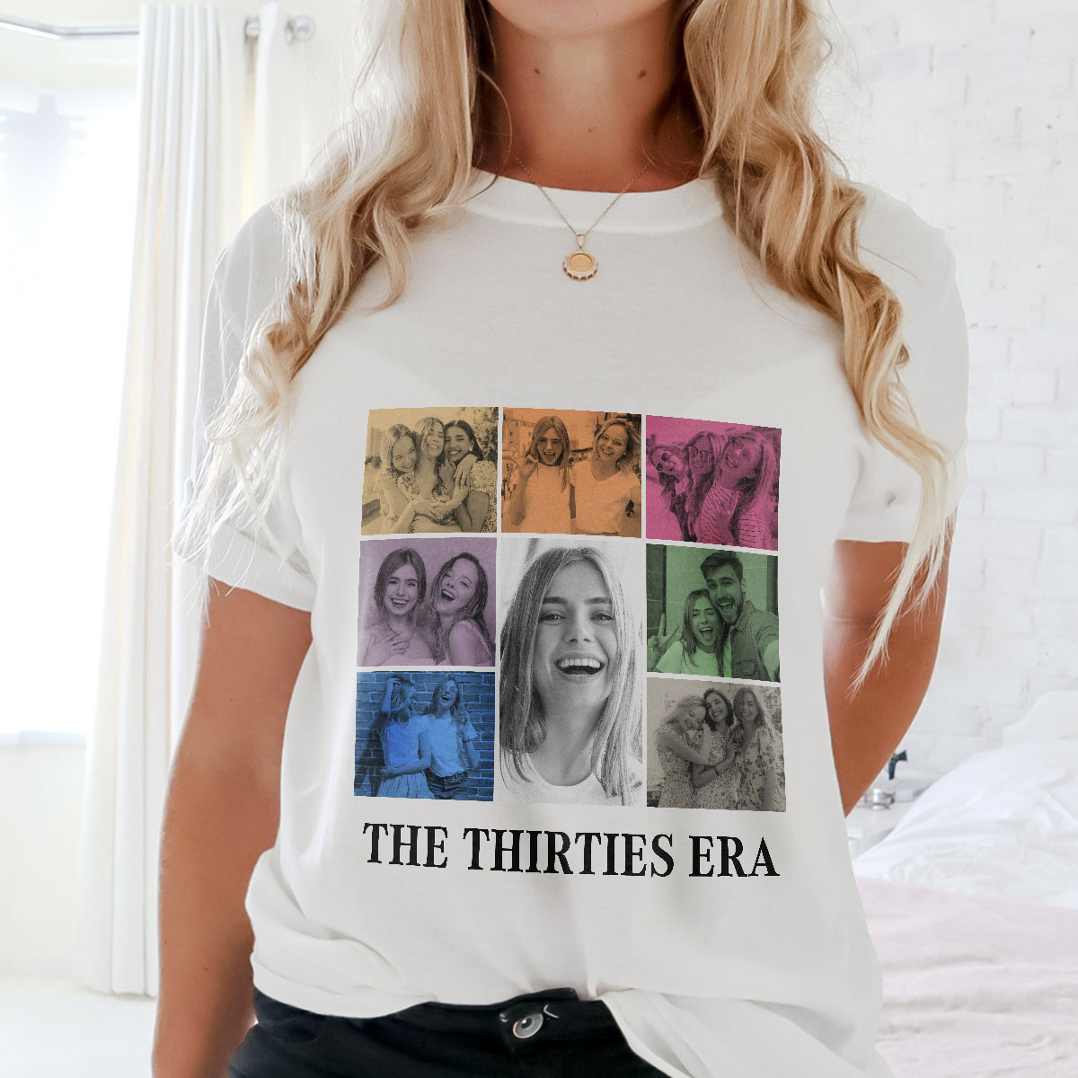 Personalisierbares Era T-Shirt, Weihnachtsgeschenk, Fotogeschenk, Geschenke für Frauen, Geschenke für Freundin, Geschenk für Schwester, Witzige Geschenke, Kleine Geschenke, Geschenk, Geschenkidee
