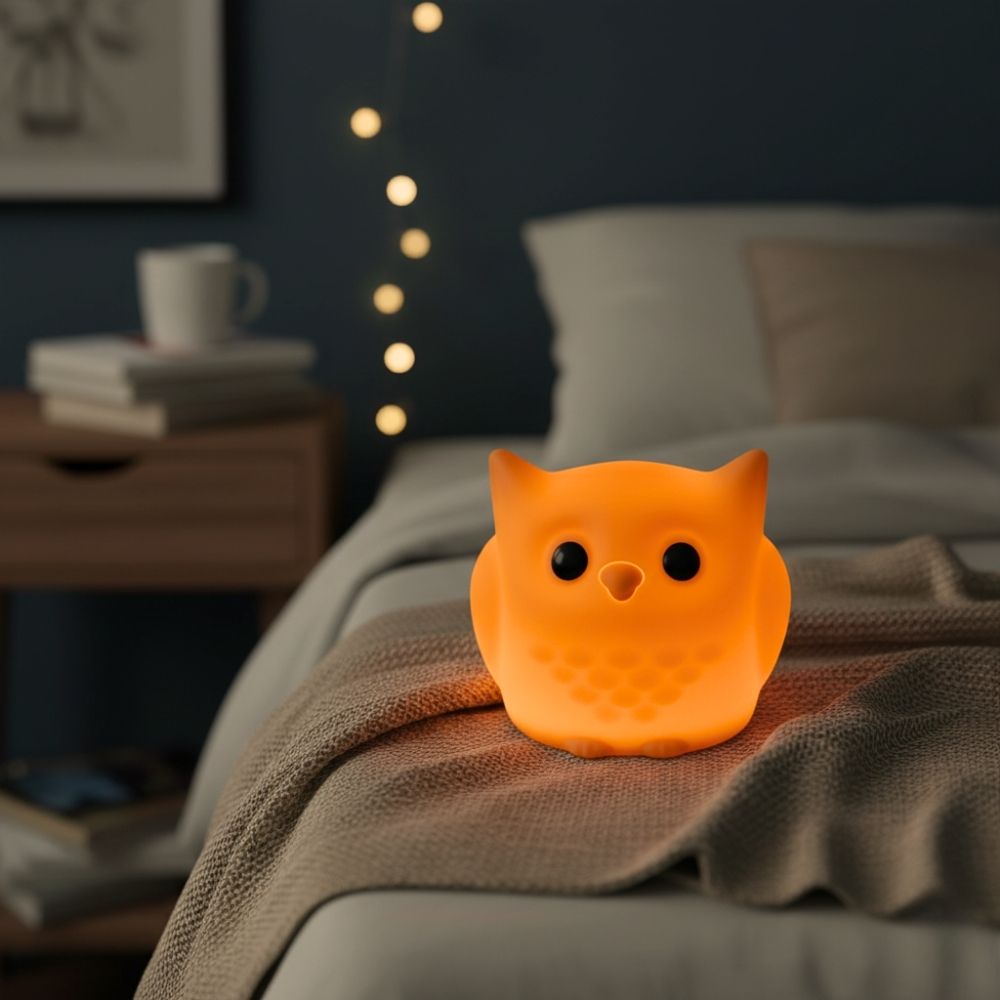 Schlummer-Eule Nachtlicht, Weihnachtsgeschenk, Romantische Geschenke, Hochzeitsgeschenk, Kleine Geschenke, Geschenk, Geschenkidee