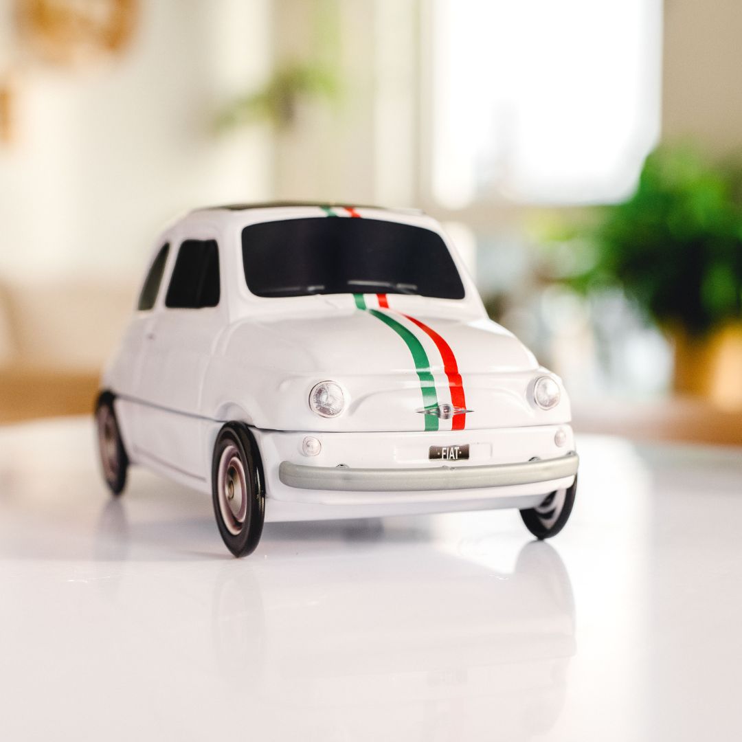 Fiat 500 Aufbewahrungsdose - Italienische Flagge, Weihnachtsgeschenk, Witzige Geschenke, Romantische Geschenke, Hochzeitsgeschenk, Kleine Geschenke, Geschenk, Geschenkidee