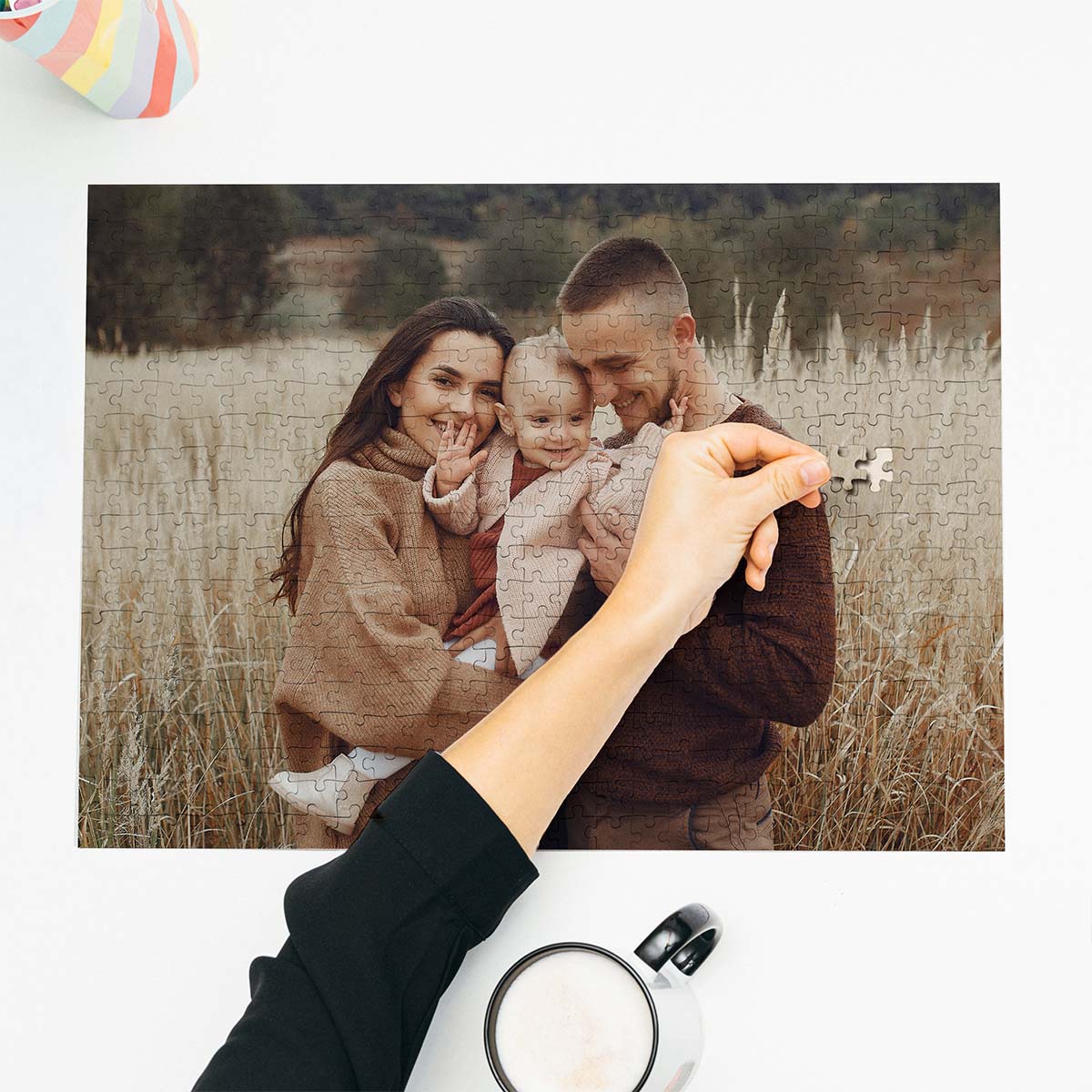 Personalisierbares Puzzle mit Foto, Weihnachtsgeschenk, Fotogeschenk, Geburtstagsgeschenk, Geschenk für Männer, Geschenk für Freund, Geschenk für Bruder, Geschenk für Mama, Romantische Geschenke, Hochzeitsgeschenk, Kleine Geschenke, Geschenk, Geschenkidee