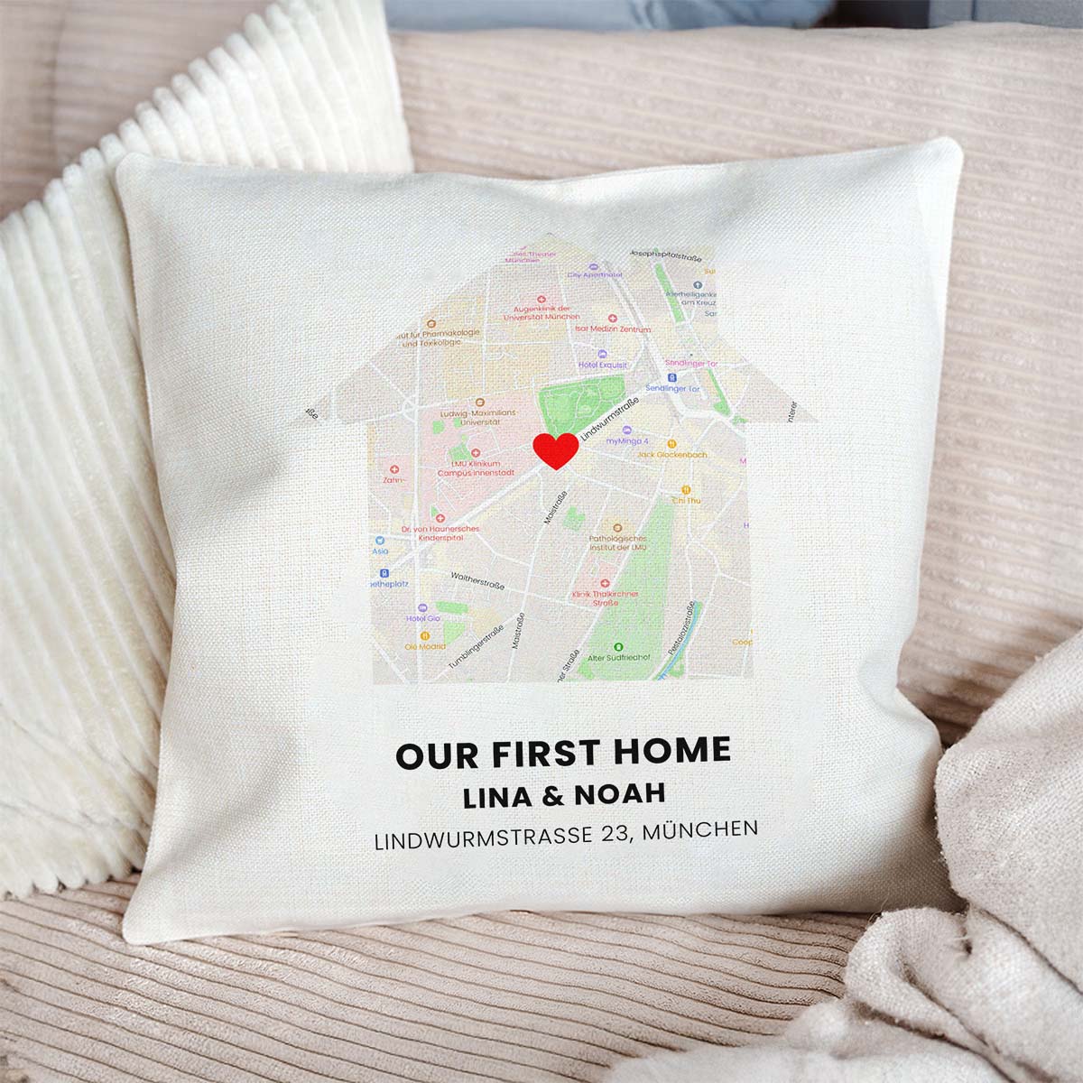 Personalisierbarer Kissenbezug Wo alles Begann, Valentinstag Geschenk, Witzige Geschenke, Romantische Geschenke, Hochzeitsgeschenk, Kleine Geschenke, Geschenk, Geschenkidee