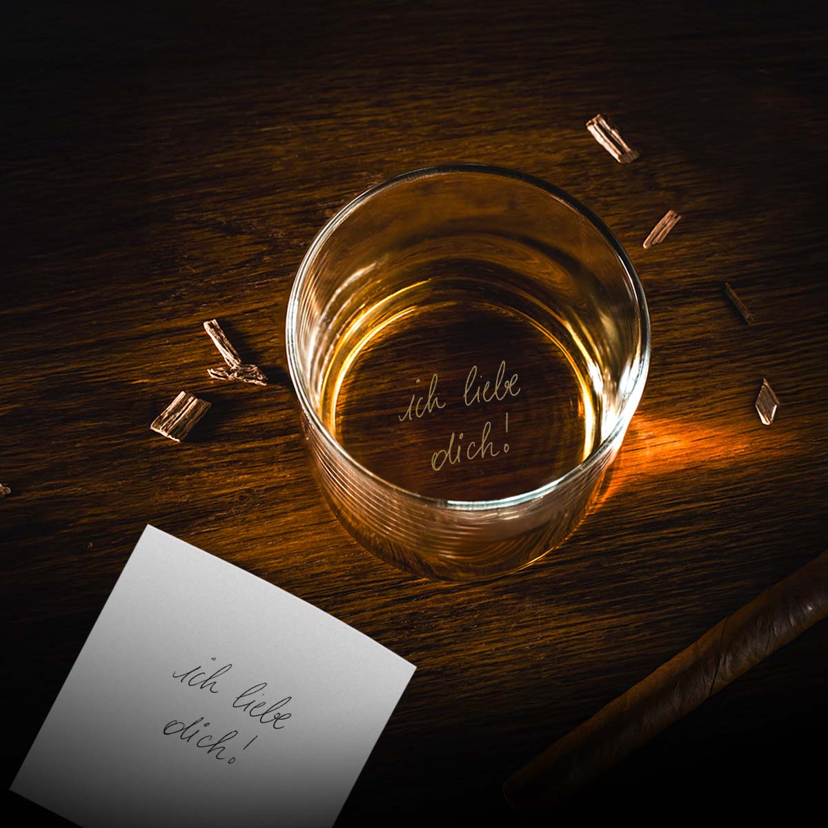 Personalisierbares Whisky Glas mit deiner Handschrift, Valentinstag Geschenk, Geburtstagsgeschenk, Geschenk für Papa, Romantische Geschenke, Hochzeitsgeschenk, Kleine Geschenke, Geschenk, Geschenkidee