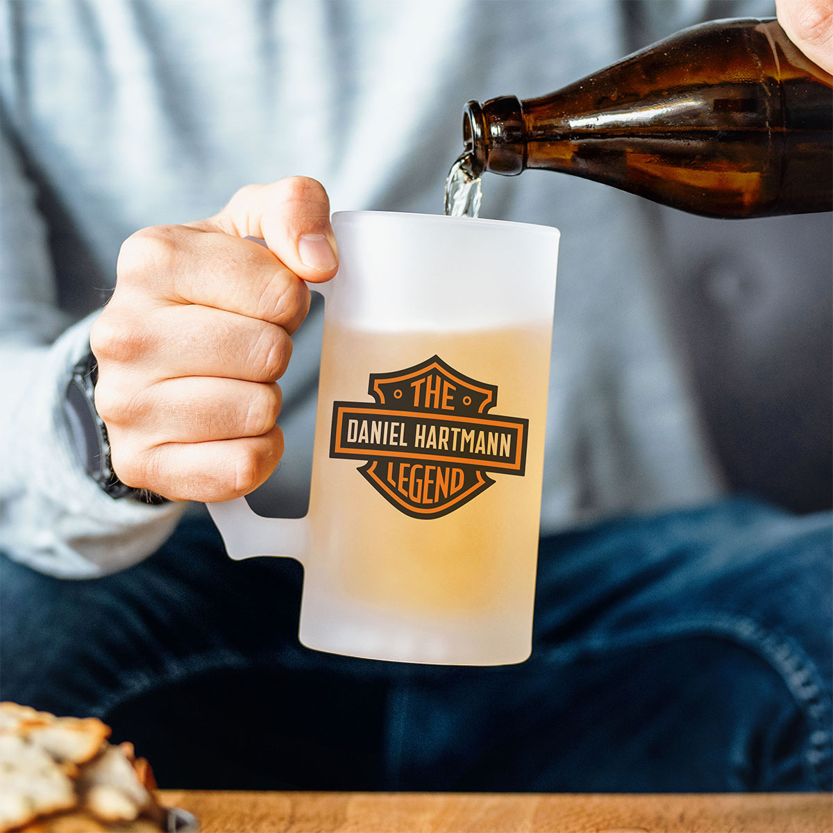 Personalisierbarer Motorrad Bierkrug, Weihnachtsgeschenk, Geburtstagsgeschenk, Geschenk für Männer, Geschenk für Freund, Geschenk für Bruder, Geschenk für Papa, Witzige Geschenke, Romantische Geschenke, Hochzeitsgeschenk, Kleine Geschenke, Geschenk, Gesch