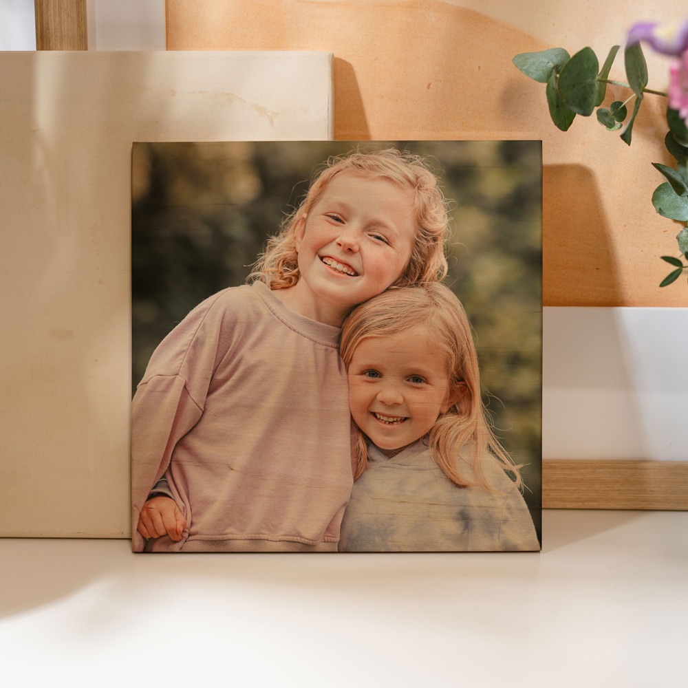 Personalisierbares Foto Holzbild, Valentinstag, Fotogeschenk, Romantische Geschenke, Hochzeitsgeschenk, Geschenk, Geschenkidee