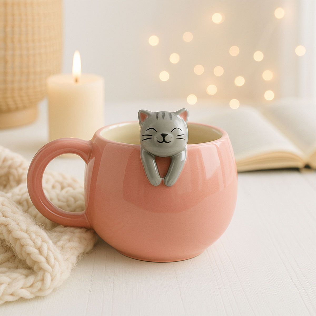 Die Tasse mit der Katze, Geschenk für Mama, Witzige Geschenke, Kleine Geschenke, Geschenk, Geschenkidee