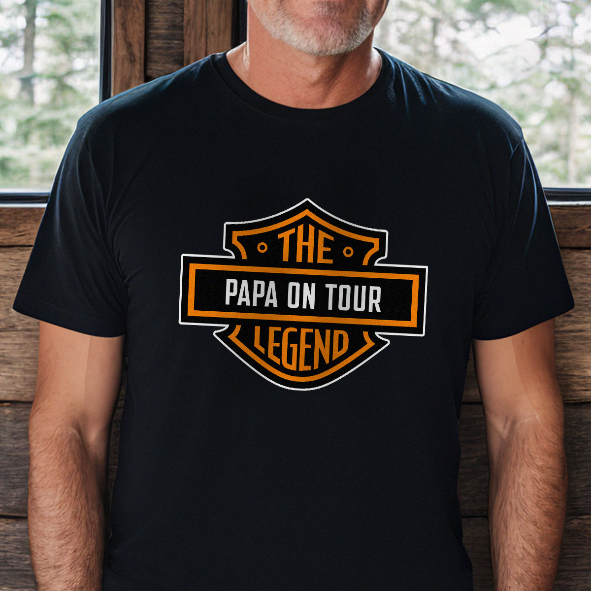 Personalisierbares Motorrad T-Shirt mit Name, Weihnachtsgeschenk, Geburtstagsgeschenk, Geschenk für Männer, Geschenk für Freund, Geschenk für Bruder, Geschenk für Papa, Witzige Geschenke, Romantische Geschenke, Hochzeitsgeschenk, Kleine Geschenke, Geschen