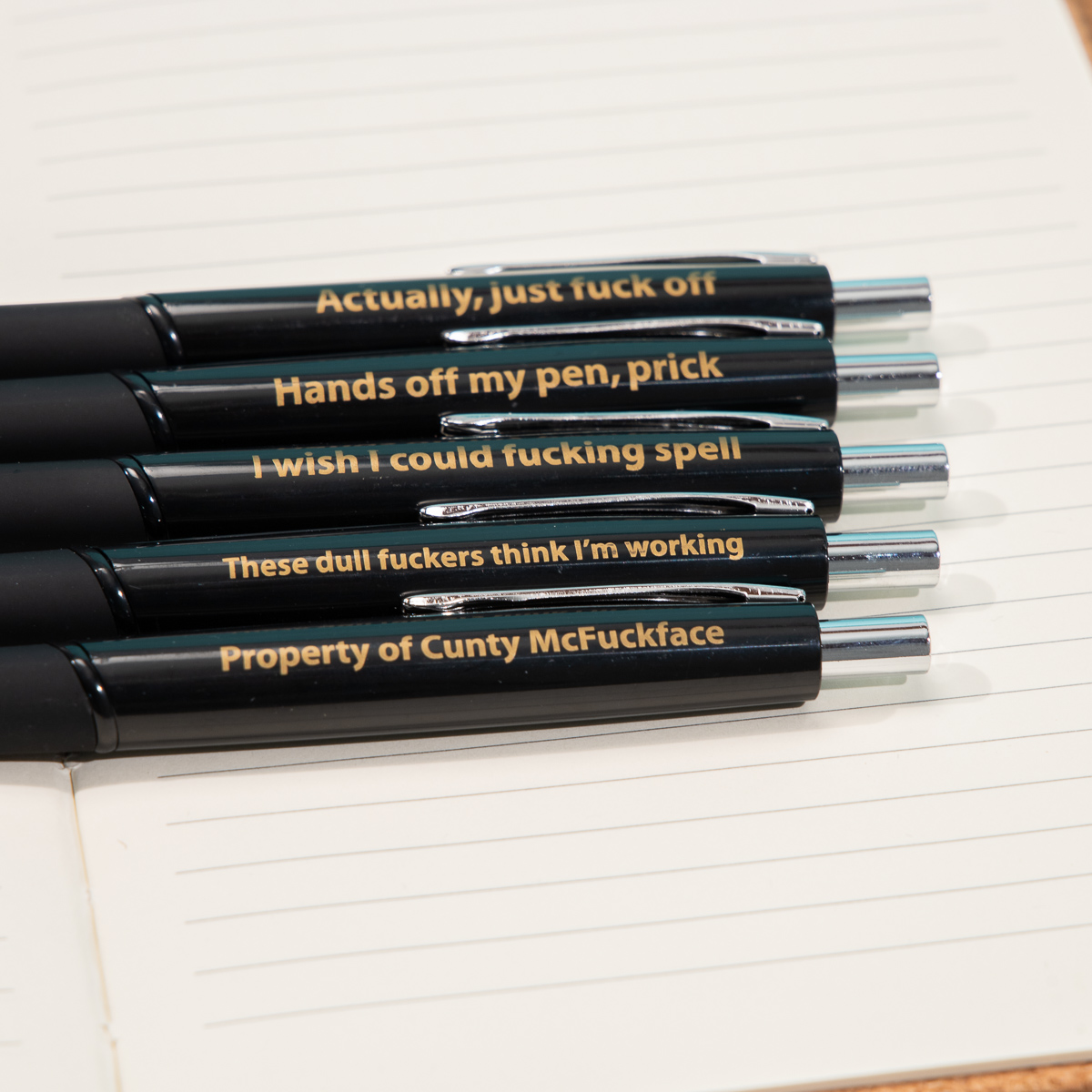 Garantiert unfreundliches Büro-Schreibset, Witzige Geschenke, Romantische Geschenke, Hochzeitsgeschenk, Kleine Geschenke, Geschenk, Geschenkidee