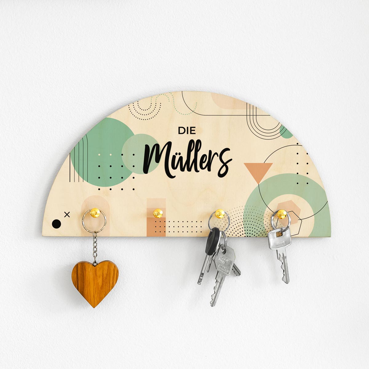 Personalisierbares Holz Schlüsselbrett mit Name, Weihnachtsgeschenk, Geburtstagsgeschenk, Geschenke für Frauen, Geschenke für Freundin, Geschenk für Schwester, Geschenk für Mama, Witzige Geschenke, Kleine Geschenke, Geschenk, Geschenkidee