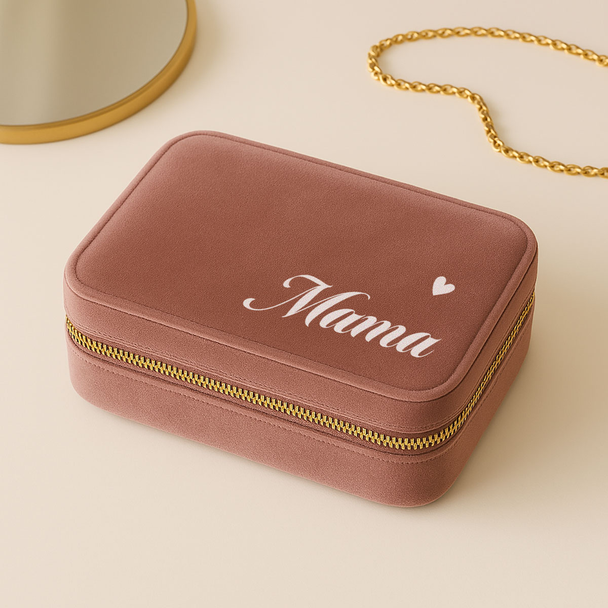 Personalisierbares Schmuckkästchen mit Name, Weihnachtsgeschenk, Geschenke für Frauen, Geschenke für Freundin, Geschenk für Schwester, Geschenk für Mama, Kleine Geschenke, Geschenk, Geschenkidee