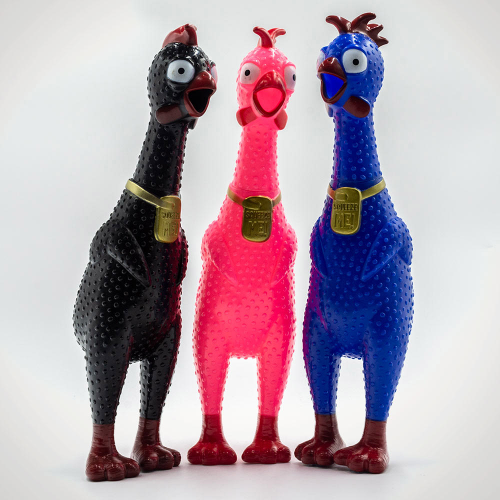 Das schreiende Stress-Huhn, Quetschball, Witzige Geschenke, Geschenk, Geschenkidee