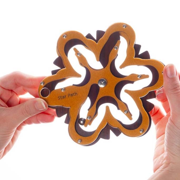 Labyrinth Rätsel Star Path, Weihnachtsgeschenk, Romantische Geschenke, Hochzeitsgeschenk, Kleine Geschenke, Geschenk, Geschenkidee