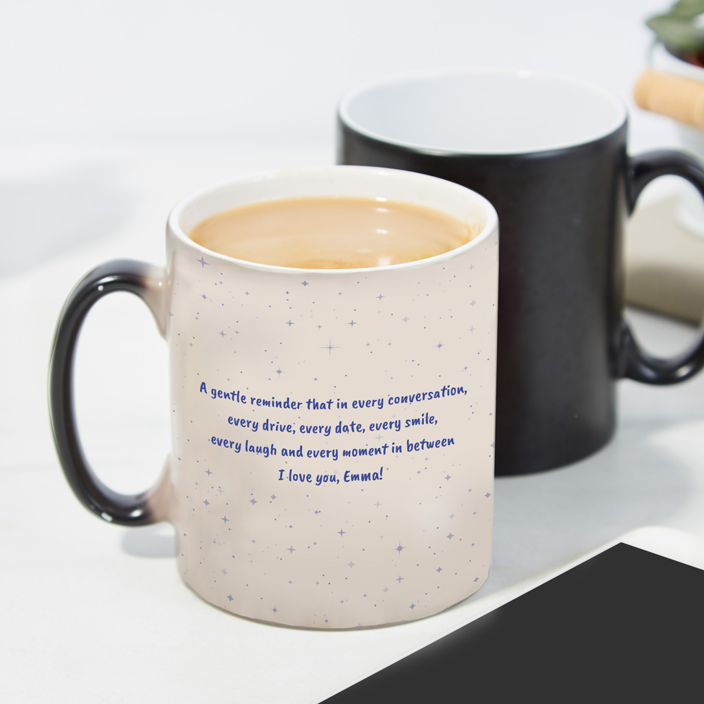 Personalisierbare Tasse mit Text, Weihnachtsgeschenk, Witzige Geschenke, Romantische Geschenke, Hochzeitsgeschenk, Kleine Geschenke, Geschenk, Geschenkidee