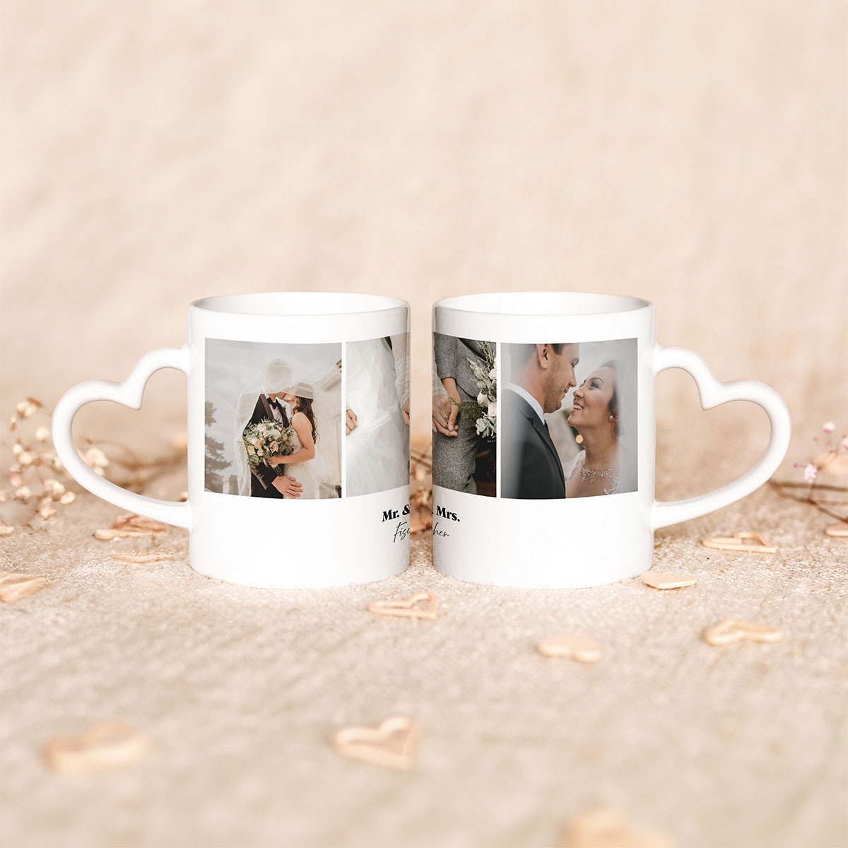 Personalisierbare Tasse mit 3 Fotos und Text, Weihnachtsgeschenk, Fotogeschenk, Geschenke für Frauen, Geschenke für Freundin, Geschenk für Schwester, Witzige Geschenke, Romantische Geschenke, Hochzeitsgeschenk, Kleine Geschenke, Geschenk, Geschenkidee